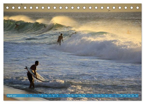 Produktbild: Hawaii&acute;s Surfer (Tischkalender 2027 DIN A5 quer), CALVENDO Monatskalender