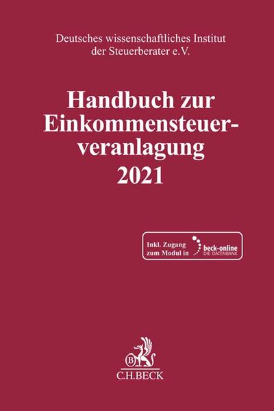 Produktbild: Handbuch zur Einkommensteuerveranlagung 2021. ESt 2021