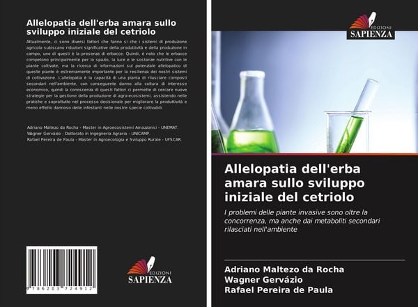 Produktbild: Allelopatia dell'erba amara sullo sviluppo iniziale del cetriolo