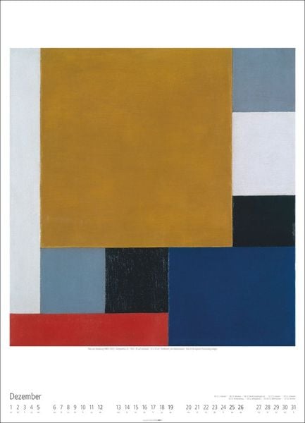 Produktbild: Bauhaus Kalender 2027