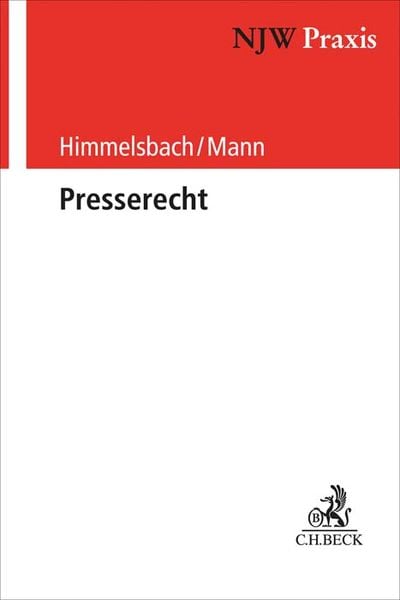 Produktbild: Presserecht