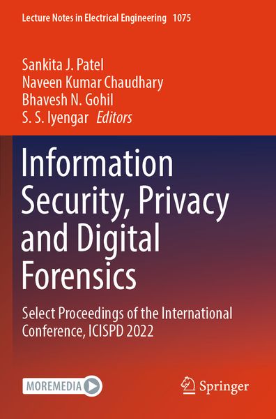 Produktbild: Information Security, Privacy and Digital Forensics