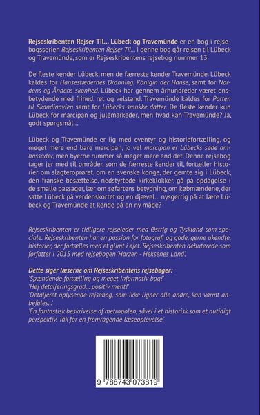 Produktbild: Rejseskribenten Rejser Til... L&uuml;beck og Travem&uuml;nde