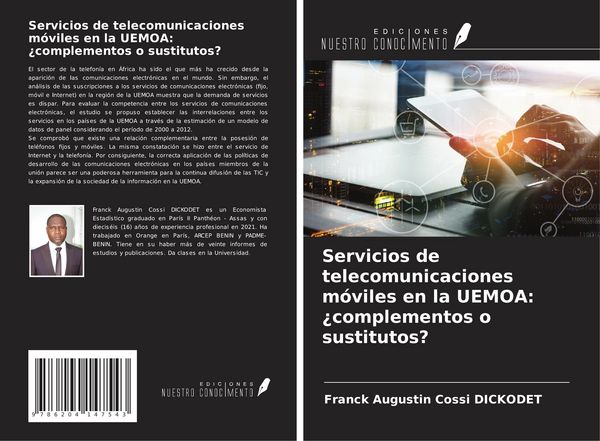 Produktbild: Servicios de telecomunicaciones m&oacute;viles en la UEMOA: &iquest;complementos o sustitutos?