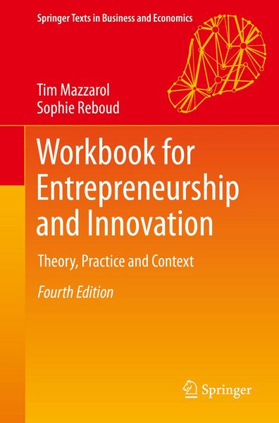 Produktbild: Workbook for Entrepreneurship and Innovation