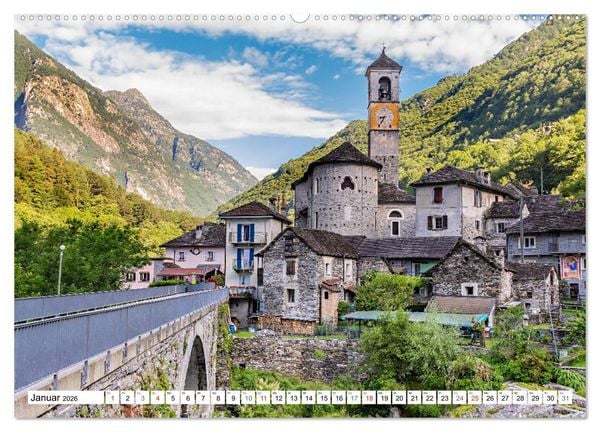 Produktbild: Der gr&uuml;ne Fluss (hochwertiger Premium Wandkalender 2026 DIN A2 quer), Kunstdruck in Hochglanz
