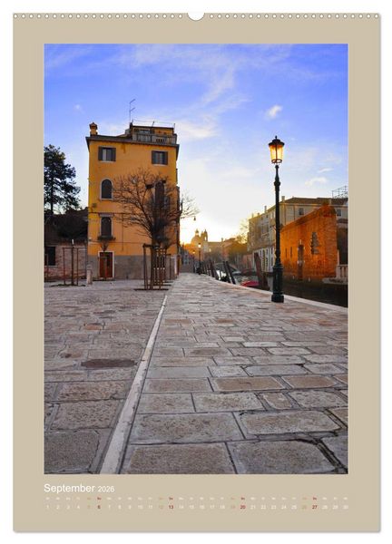 Produktbild: Erlebe mit mir Venedig im Winter (Wandkalender 2026 DIN A2 hoch), CALVENDO Monatskalender
