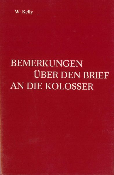 Produktbild: Bemerkungen &uuml;ber den Brief an die Kolosser