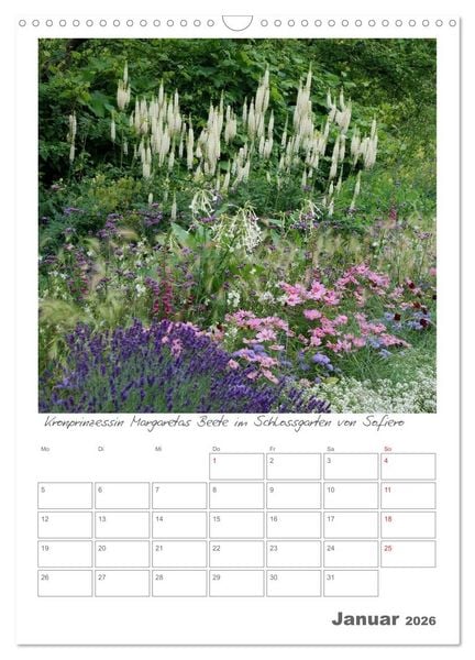 Produktbild: G&auml;rten in Schweden (Wandkalender 2026 DIN A3 hoch), CALVENDO Monatskalender