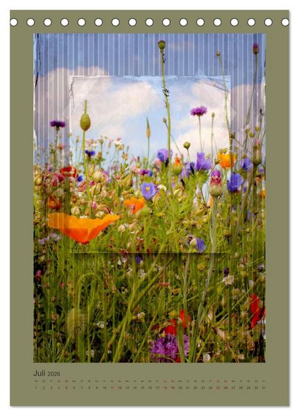 Produktbild: Vintage Style (Tischkalender 2026 DIN A5 hoch), CALVENDO Monatskalender