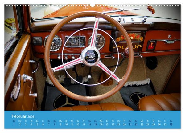 Produktbild: Mercedes Classics (hochwertiger Premium Wandkalender 2026 DIN A2 quer), Kunstdruck in Hochglanz
