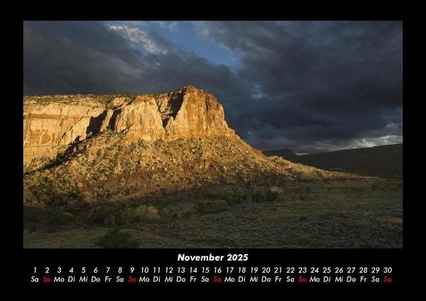 Produktbild: Bergige Welten 2025 Fotokalender DIN A3