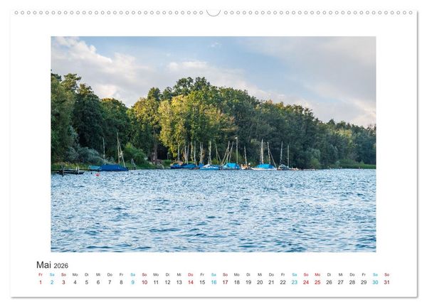 Produktbild: Arendsee in der Altmark (hochwertiger Premium Wandkalender 2026 DIN A2 quer), Kunstdruck in Hochglanz