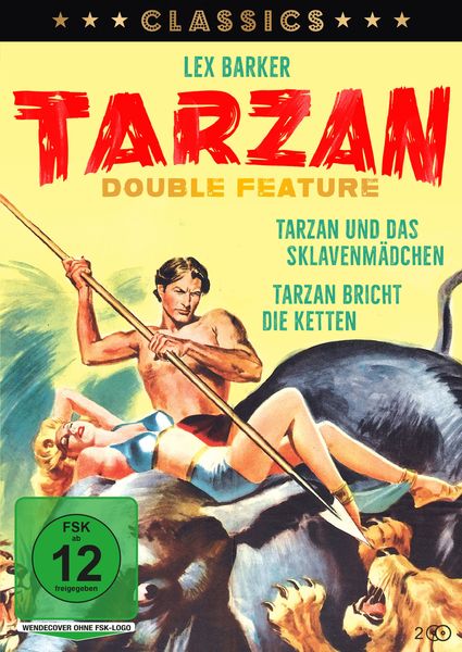 Produktbild: Tarzan Double Feature: Tarzan und das Sklavenm&auml;dchen / Tarzan bricht die Ketten [2 DVDs]