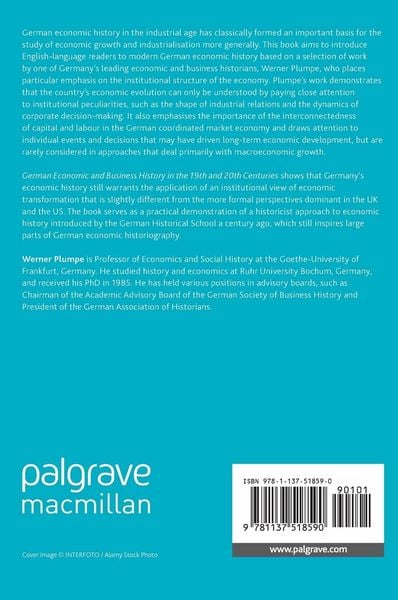 Produktbild: German Economic and Business History in the 19th and 20th Centuries