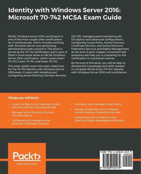 Produktbild: Identity with Windows Server 2016