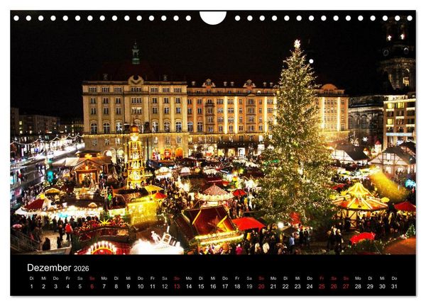 Produktbild: Dresden und Umgebung (Wandkalender 2026 DIN A4 quer), CALVENDO Monatskalender