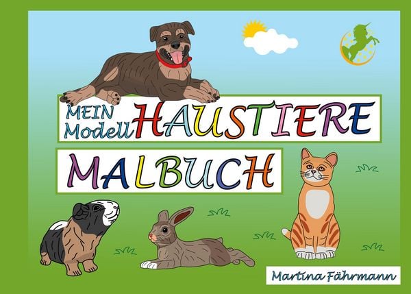 Produktbild: Mein Modell-Haustiere Malbuch
