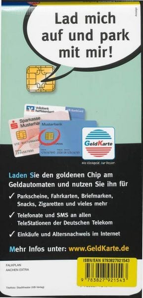Produktbild: Falk Stadtplan Extra Aachen 1:19.500
