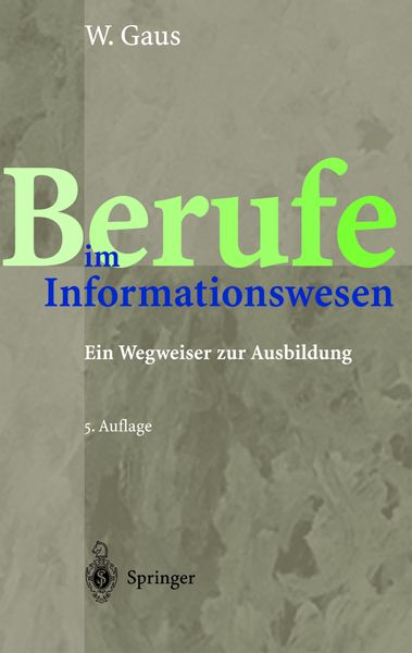 Produktbild: Berufe im Informationswesen
