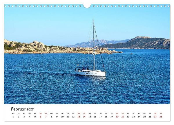 Produktbild: Sardinien - Ein St&uuml;ck Karibik im Mittelmeer (Wandkalender 2027 DIN A3 quer), CALVENDO Monatskalender