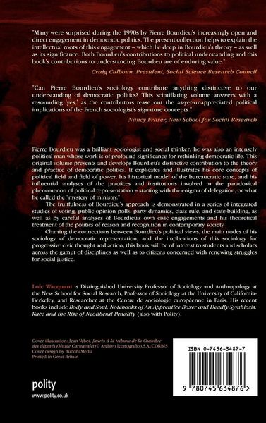 Produktbild: Pierre Bourdieu and Democratic Politics