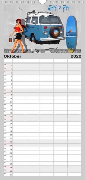 Produktbild: Familienplaner Street-Art in Digital-Art by Mausopardia (Wandkalender 2022 , 21 cm x 45 cm, hoch)