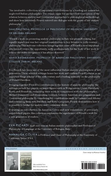 Produktbild: The Selected Writings of Eva Picardi