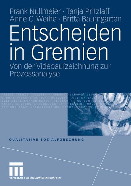 Produktbild: Entscheiden in Gremien