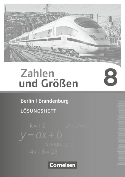 Produktbild: Zahlen und Gr&ouml;&szlig;en - Berlin und Brandenburg - 8. Schuljahr