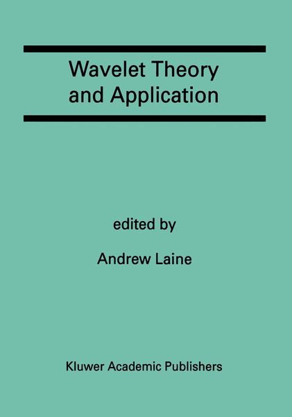 Produktbild: Wavelet Theory and Application