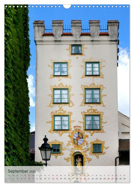 Produktbild: Historische Altstadt Mindelheim (Wandkalender 2026 DIN A3 hoch), CALVENDO Monatskalender