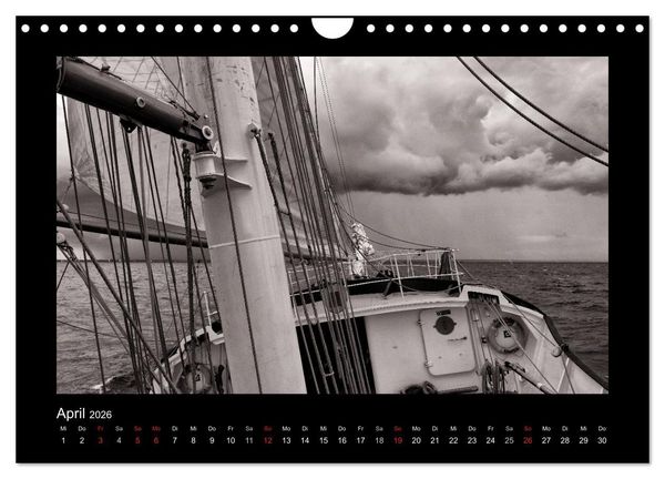 Produktbild: Segelschiffe auf der Ostsee (Wandkalender 2026 DIN A4 quer), CALVENDO Monatskalender