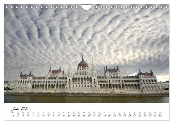 Produktbild: Entlang der Donau, Sehensw&uuml;rdigkeiten von Passau bis Budapest (Wandkalender 2026 DIN A4 quer), CALVENDO Monatskalender