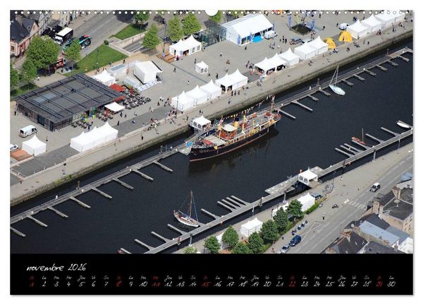 Produktbild: Le Morbihan entre terre et mer (Calendrier mural 2026 DIN A2 vertical) calendrier de bureau