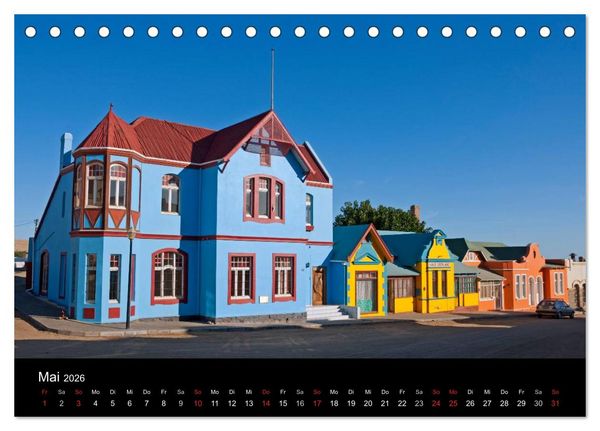 Produktbild: Namibias Highlights (Tischkalender 2026 DIN A5 quer), CALVENDO Monatskalender