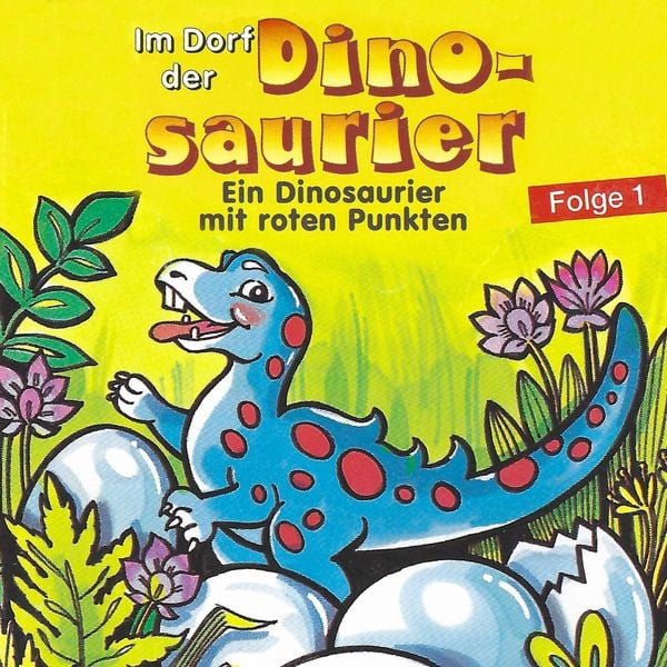 Produktbild: Ein Dinosaurier mit roten Punkten