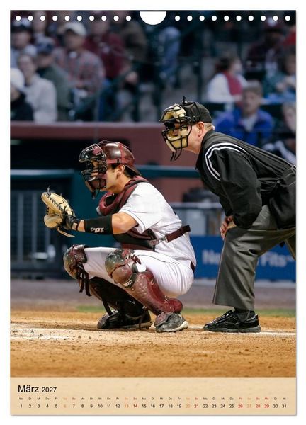 Produktbild: Baseball Power (Wandkalender 2027 DIN A4 hoch), CALVENDO Monatskalender