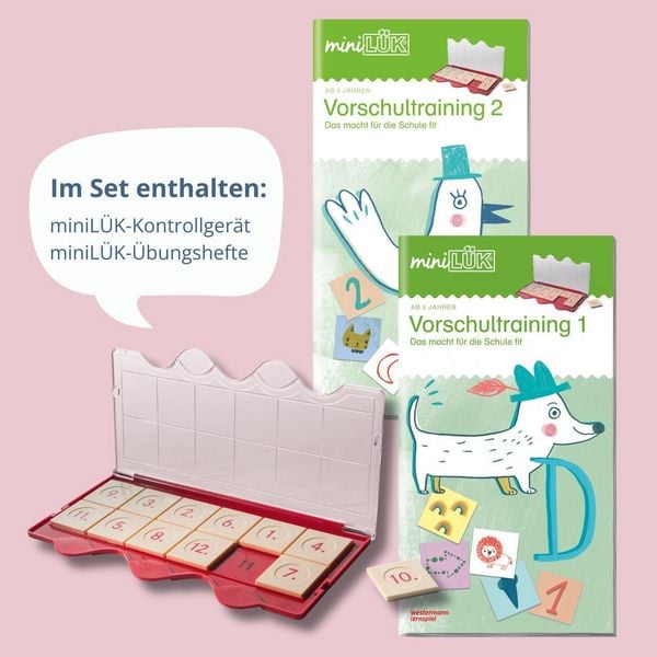 Produktbild: miniL&Uuml;K - Set-Vorschultraining