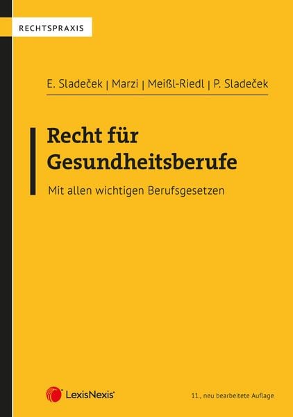 Produktbild: Recht f&uuml;r Gesundheitsberufe