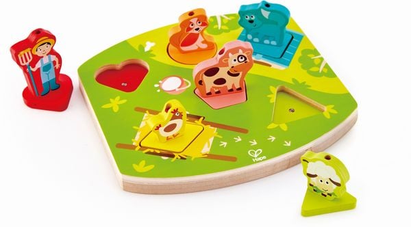 Produktbild: Bauernhof-Ger&auml;usche-Puzzle / 7 Teile