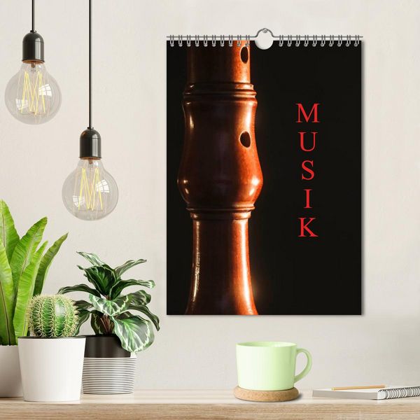 Produktbild: Musik (Wandkalender 2026 DIN A4 hoch), CALVENDO Monatskalender