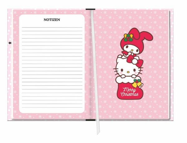 Produktbild: Hello Kitty 17-Monats-Kalenderbuch A5 2027 - 17 Monate. Von August 2026 bis Dezember 2027