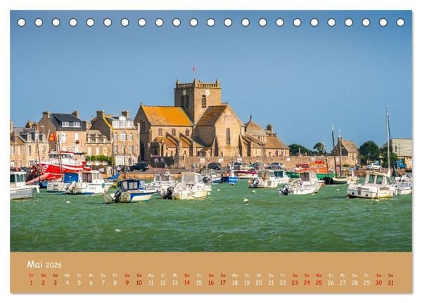 Produktbild: Cotentin, die Perle der Normandie (Tischkalender 2026 DIN A5 quer), CALVENDO Monatskalender