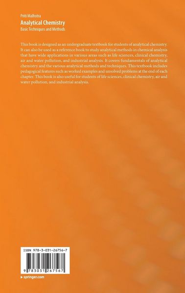 Produktbild: Analytical Chemistry