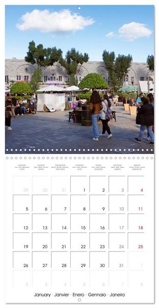 Produktbild: Gibraltar - Where Britain borders Spain (Wall Calendar 2026 12 &times; 12 Inch) CALVENDO 12 Month Wall Calendar