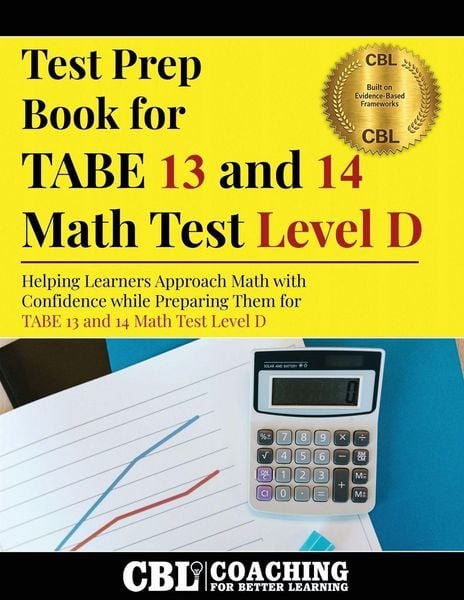 Produktbild: Test Prep Book for TABE 13 and 14 Math Test Level D
