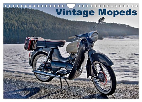 Produktbild: Vintage Mopeds (Wandkalender 2026 DIN A4 quer), CALVENDO Monatskalender