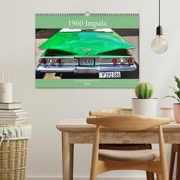 Produktbild: 1960 Impala - The most spectacular Chevy (Wall Calendar 2026 DIN A3 landscape), CALVENDO 12 Month Wall Calendar
