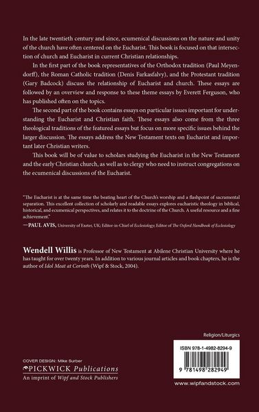 Produktbild: Eucharist and Ecclesiology
